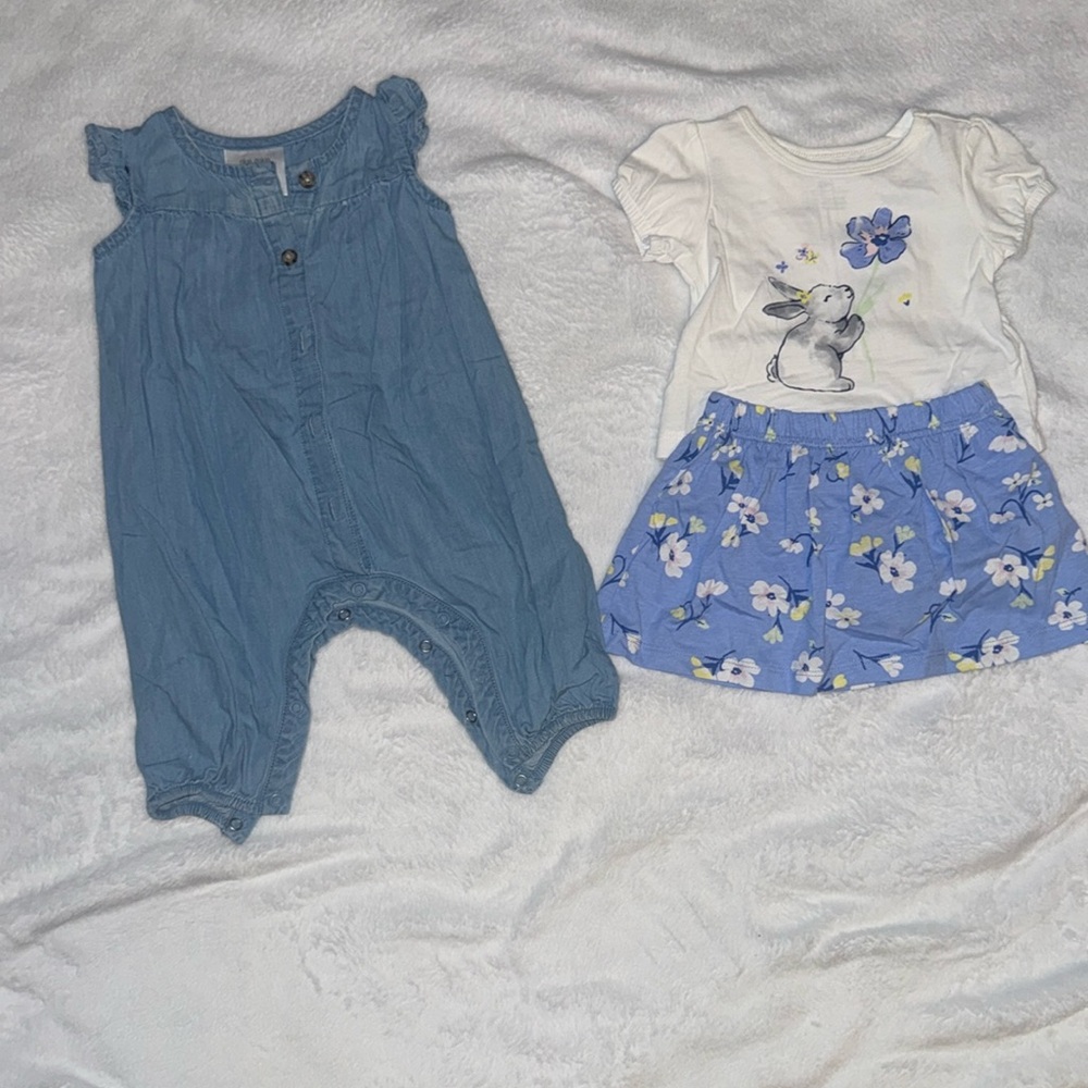 2 Outfit Bundle Girls Outfits Size 6M